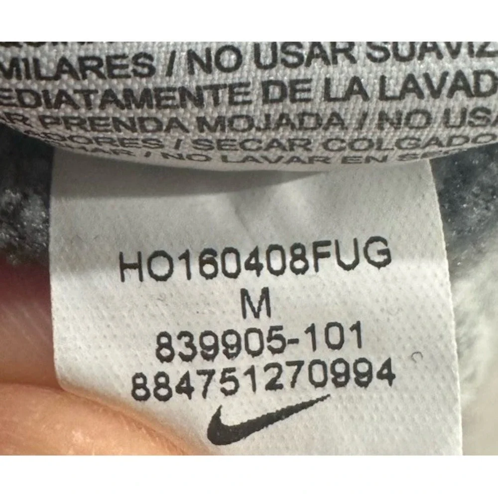 Nike KO 3.0 Pants Mens Medium Gray Tapered Fleece Training Sweatpants 839905-101